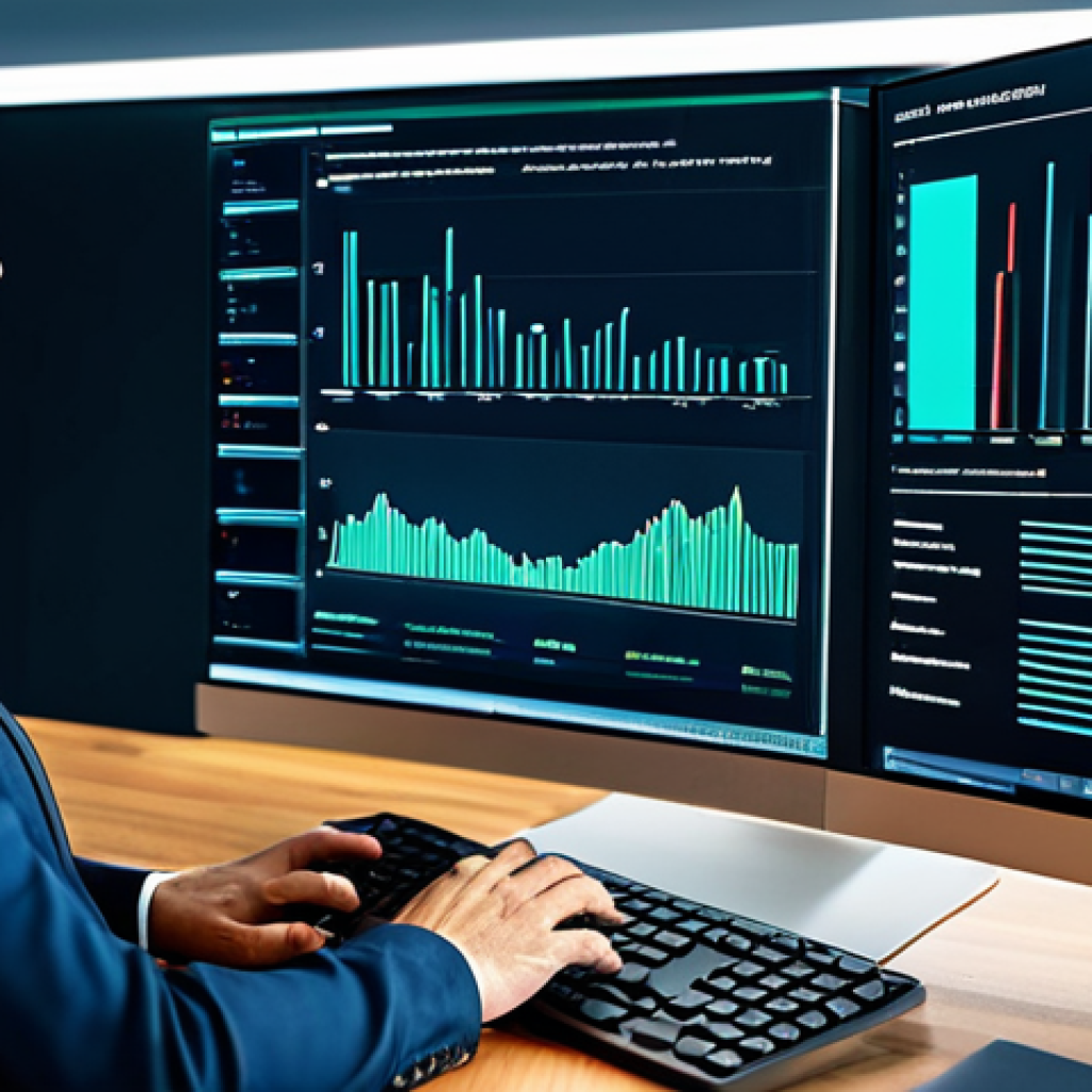 법률 실무에서의 기술적 진보 - AI-Powered Legal Research**

A lawyer in a modern office, using an AI-powered legal research platfor...