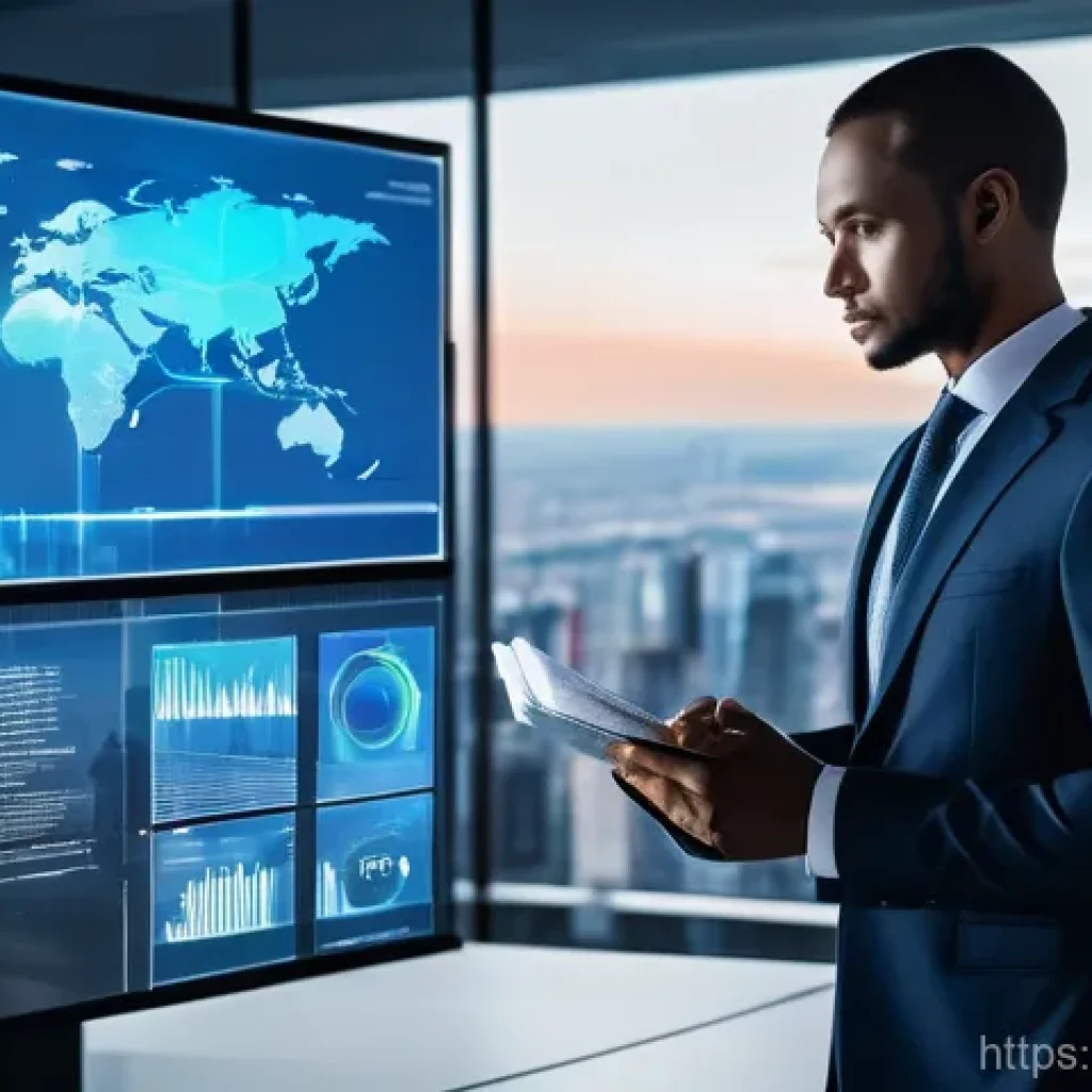 법률자문가의 직무 발전 방향 - **Prompt 1: The AI-Powered Legal Advisor in a Futuristic Office**
    A highly professional male or ...