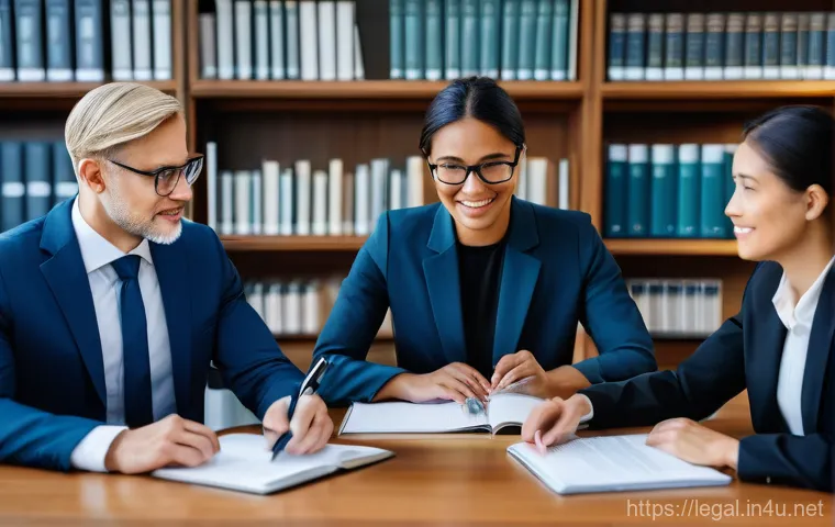 법률자문가의 직무 발전 방향 - **Prompt 2: Empathetic Communication: Simplifying Law for a Client**
    A female legal advisor, 40s...