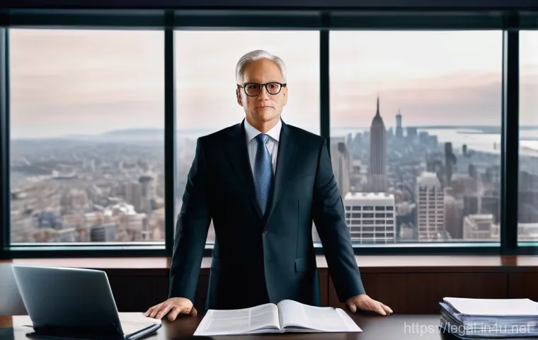 법률자문가의 법적 대응 전략 - **Prompt 2: Meticulous Evidence Gathering**
    A focused individual, a woman in her 30s wearing sma...