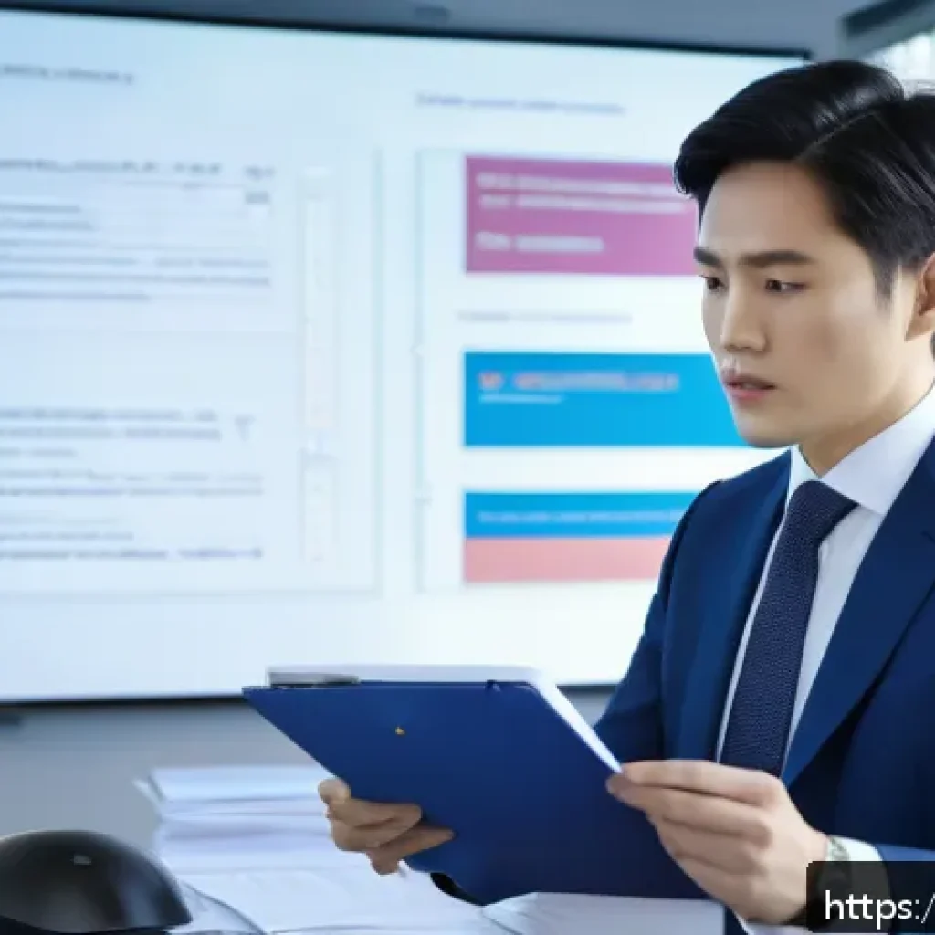 법률자문가의 실무역량 - A professional legal advisor in a modern office setting, deeply engaged in analyzing real case docum...